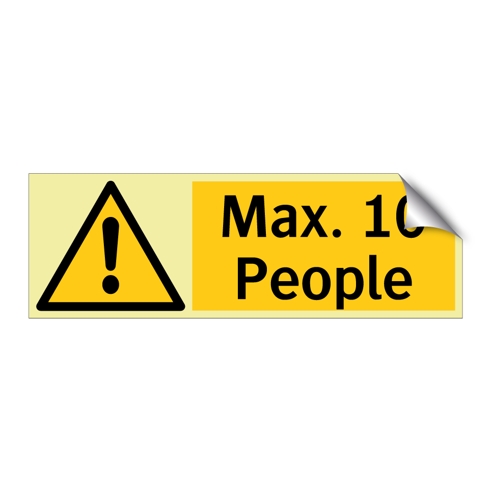 Max. 10 People