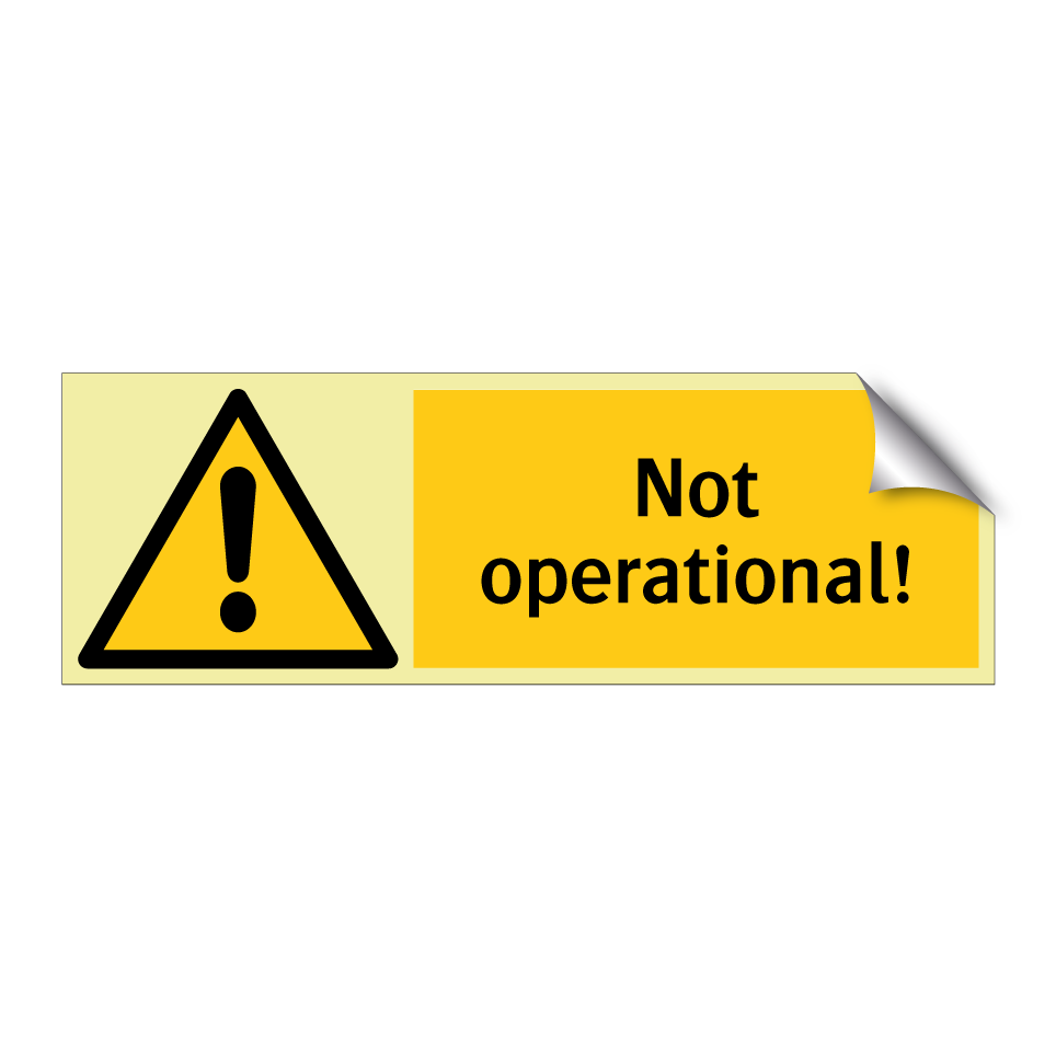 Not operational!