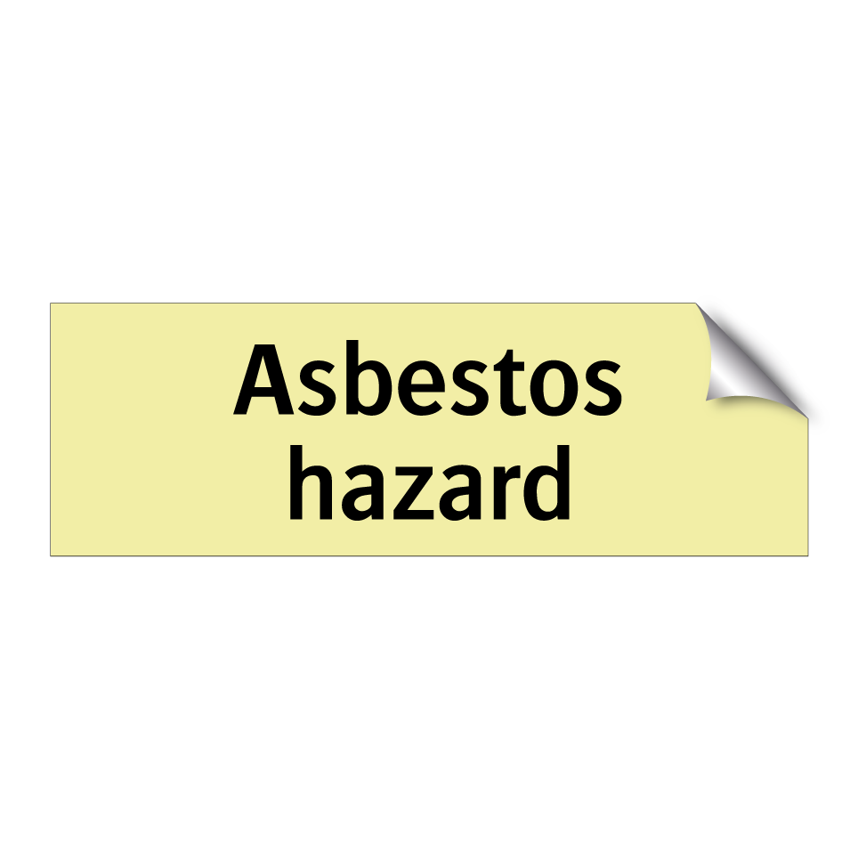 Asbestos hazard
