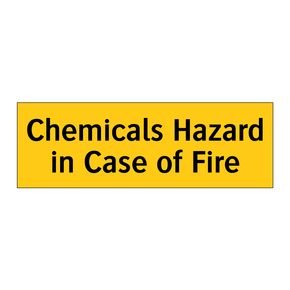 Chemicals Hazard in Case of Fire