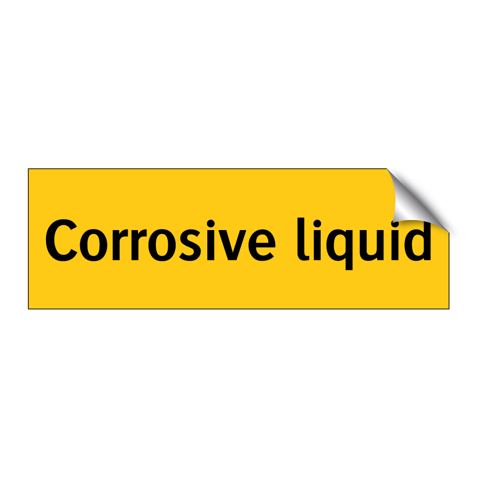 Corrosive liquid