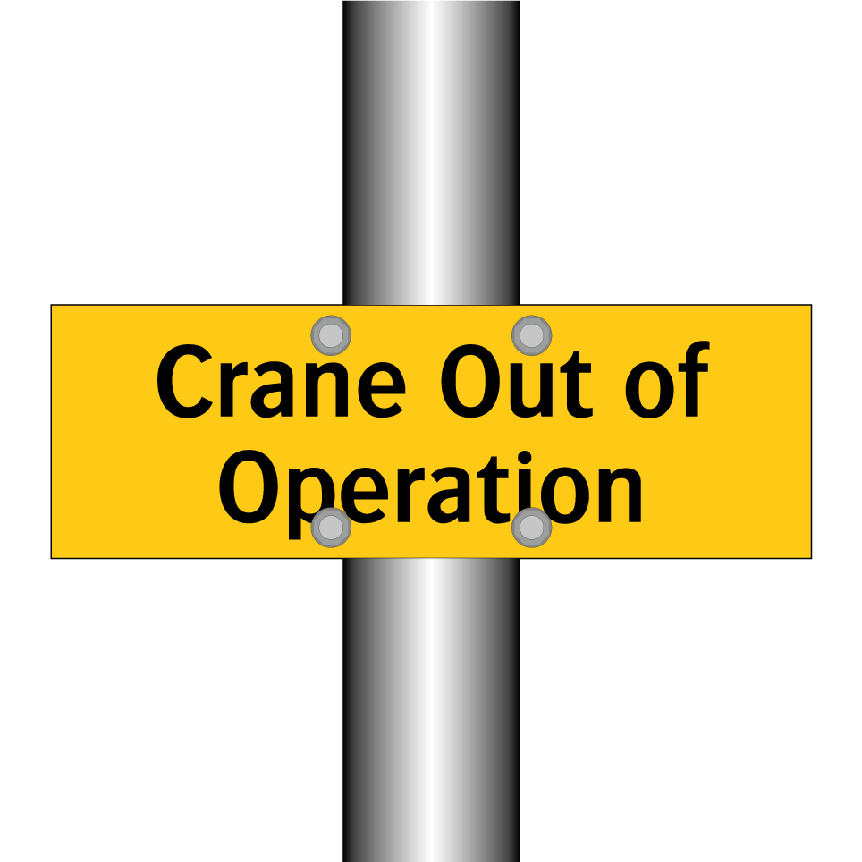 Crane Out of Operation