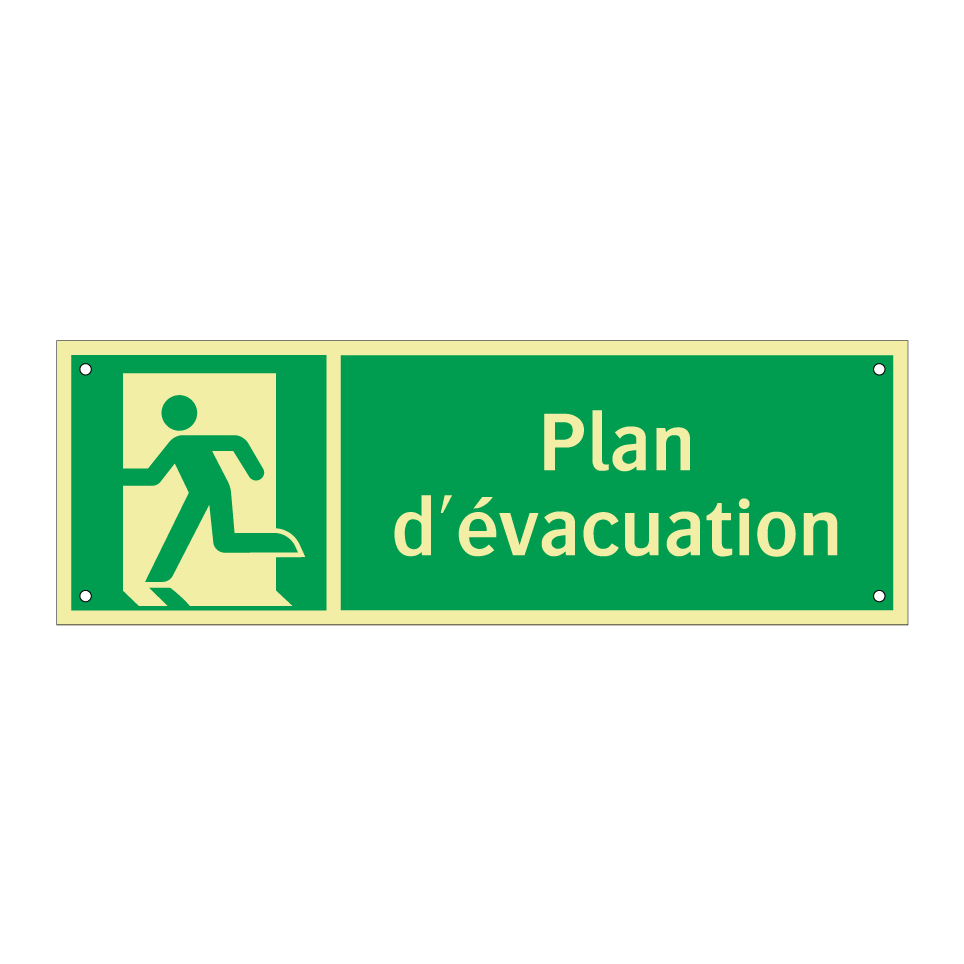 Plan d'évacuation