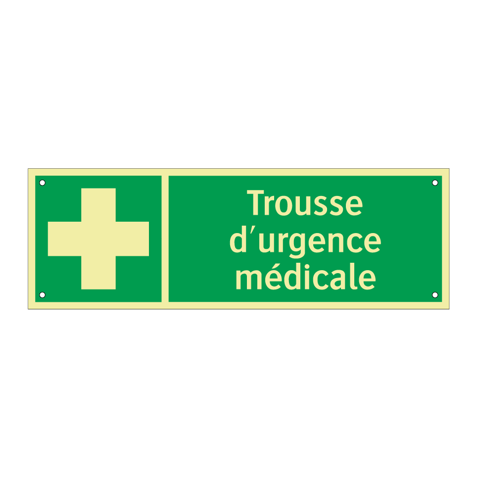 Trousse d'urgence médicale