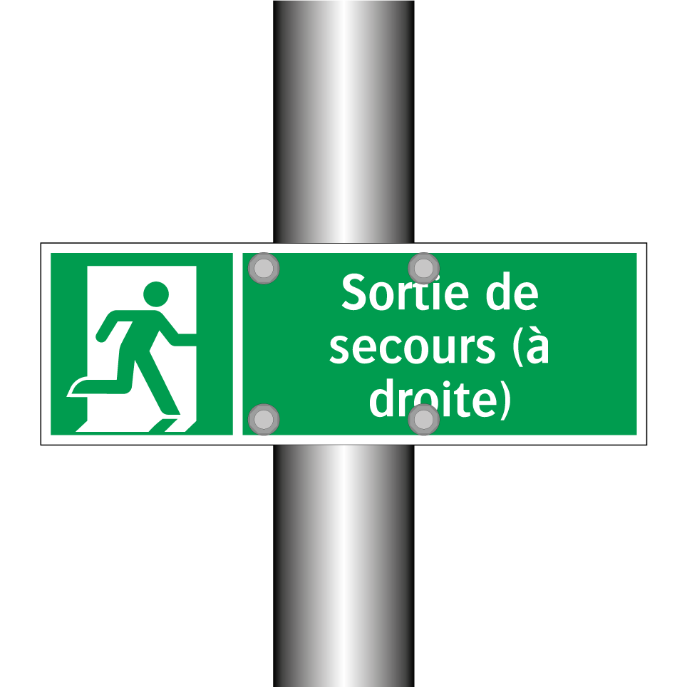 Sortie de secours (à droite)
