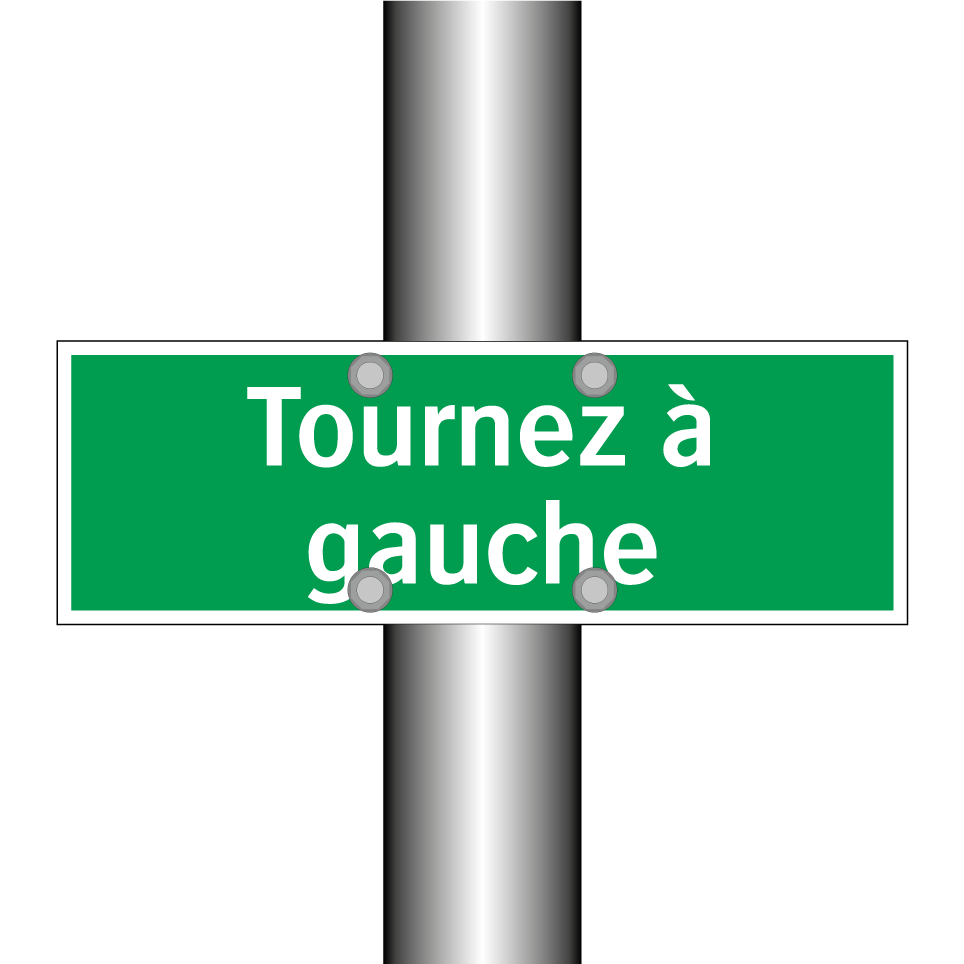 Tournez à gauche