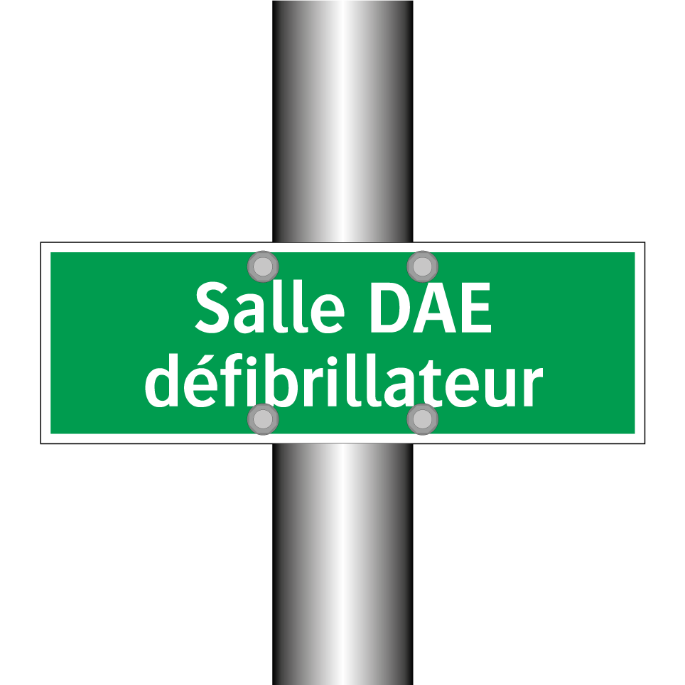 Salle DAE défibrillateur