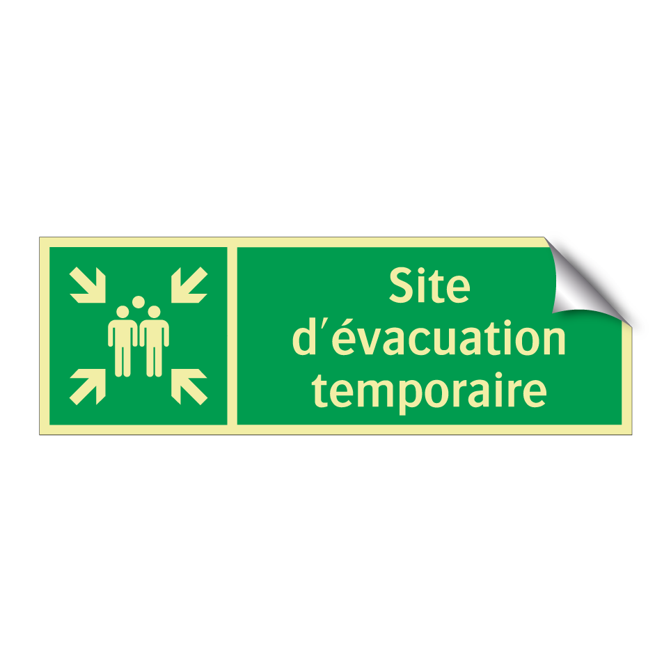 Site d'évacuation temporaire