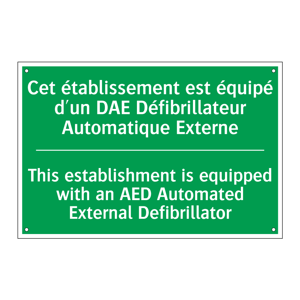 Cet établissement est équipé d'un /.../ - This establishment is equipped /.../