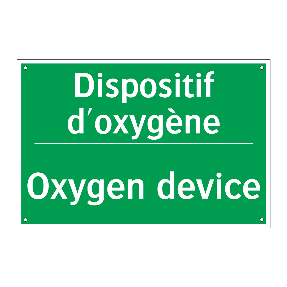 Dispositif d'oxygène - Oxygen device