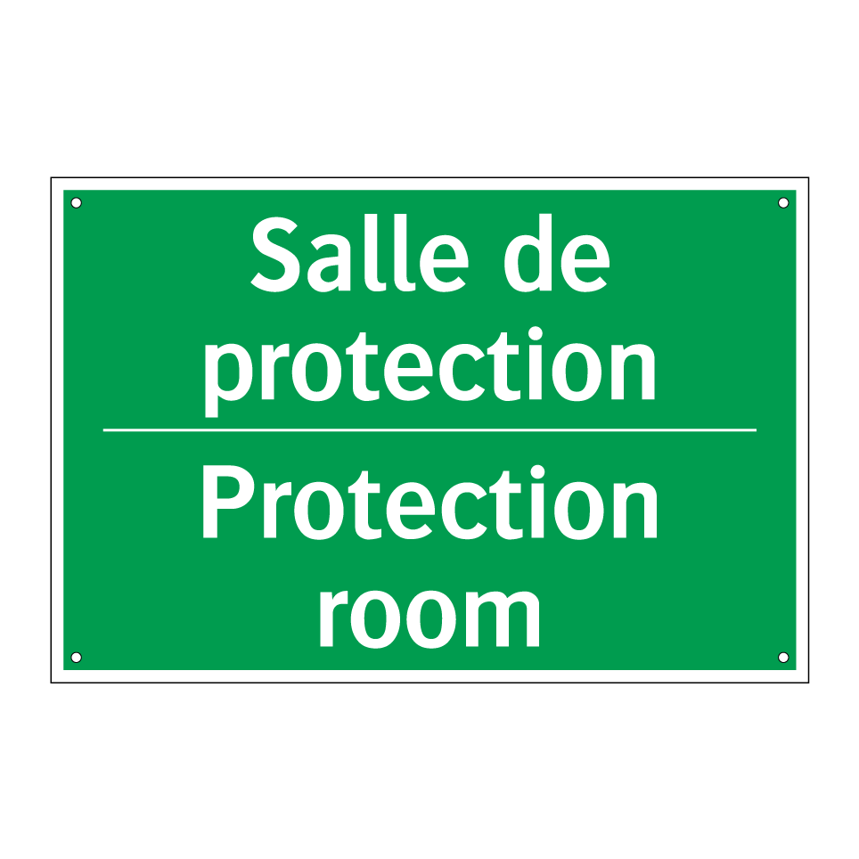 Salle de protection - Protection room