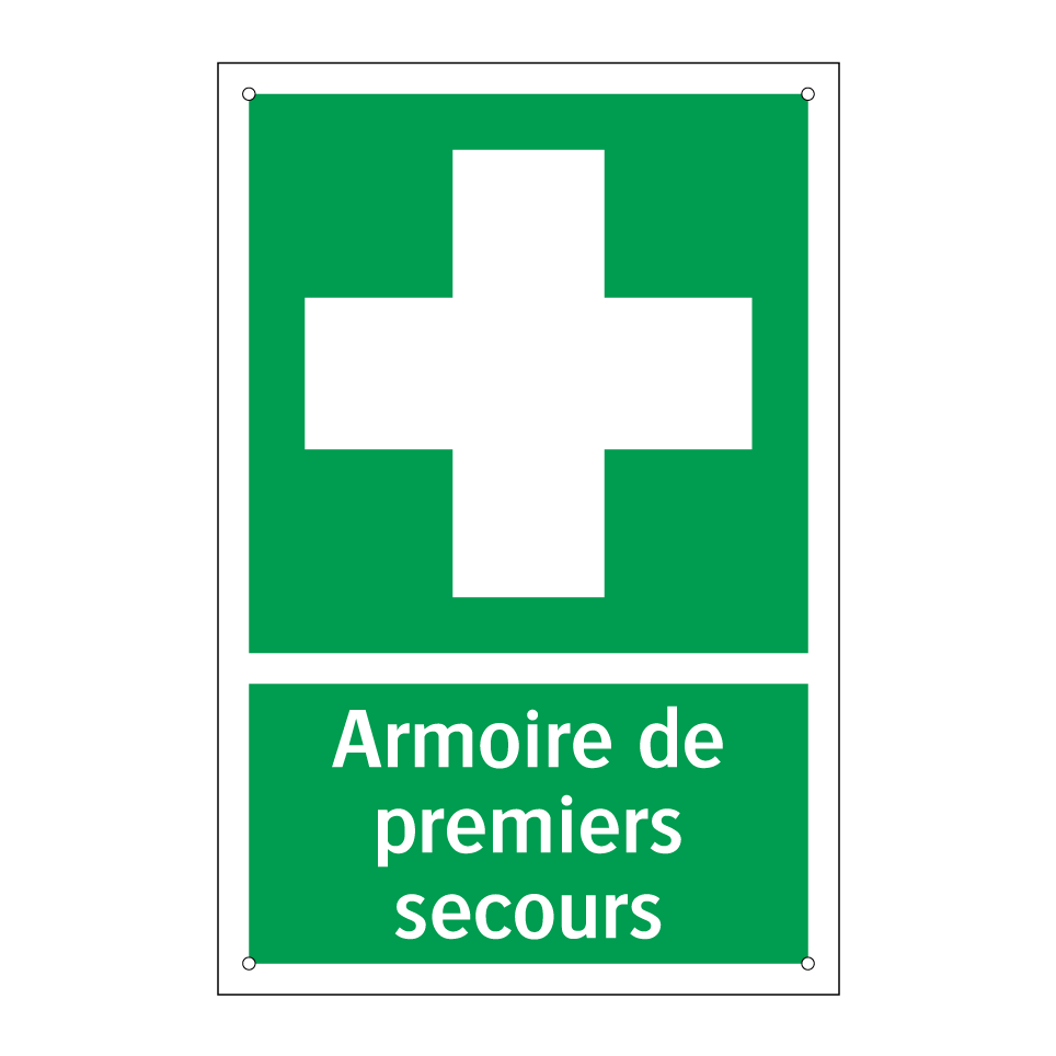 Armoire de premiers secours
