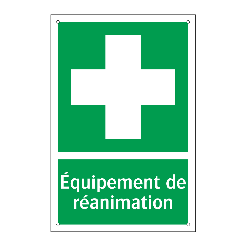 Équipement de réanimation