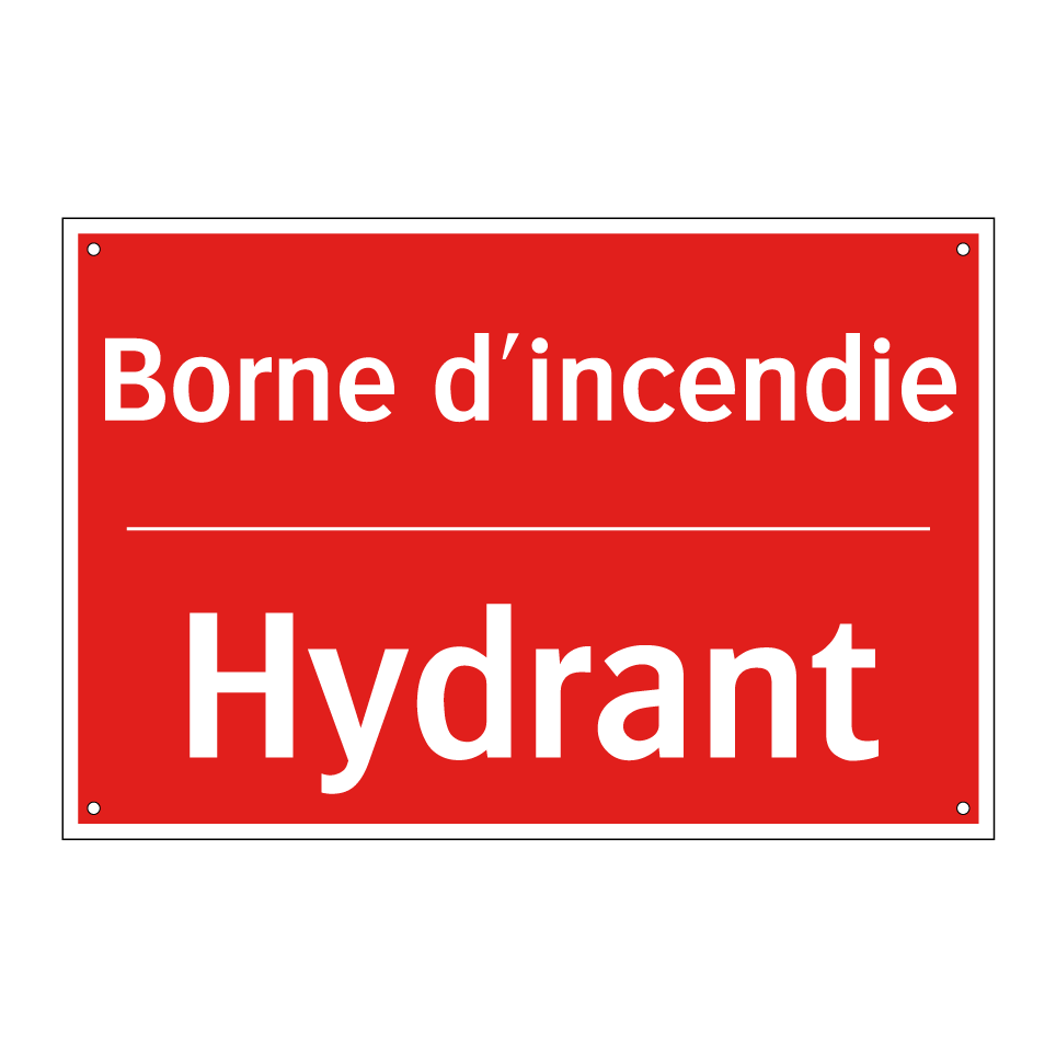 Borne d'incendie - Hydrant