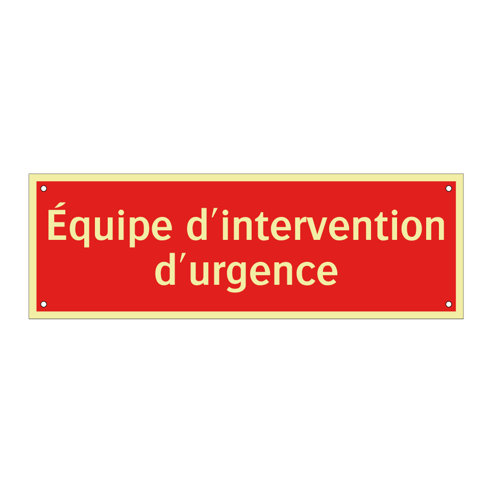 Équipe d'intervention d'urgence