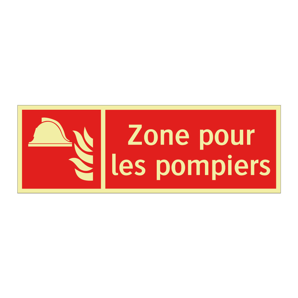 Zone pour les pompiers