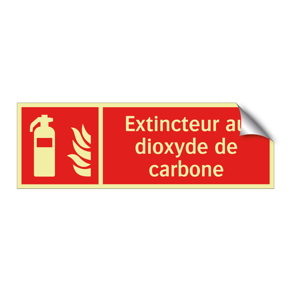Extincteur au dioxyde de carbone