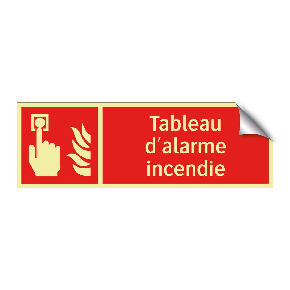 Tableau d'alarme incendie