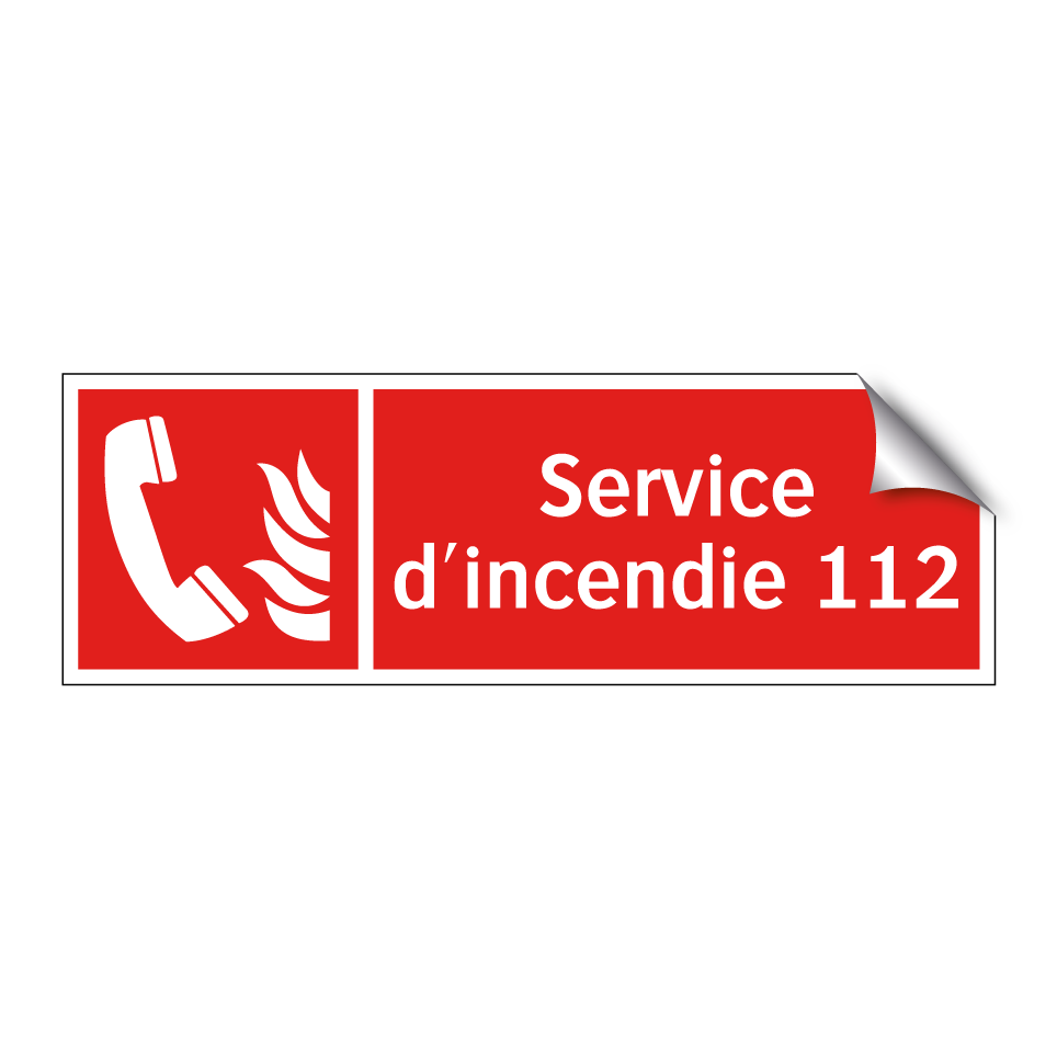 Service d'incendie 112