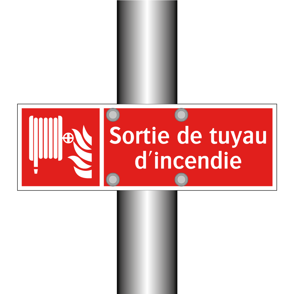 Sortie de tuyau d'incendie