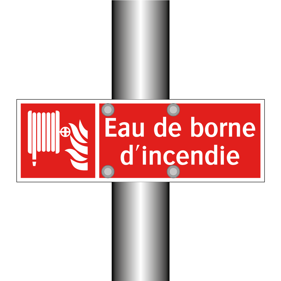 Eau de borne d'incendie