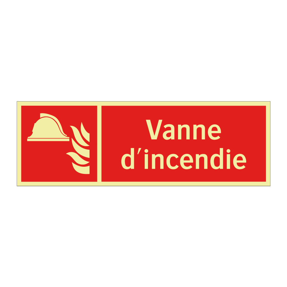 Vanne d'incendie