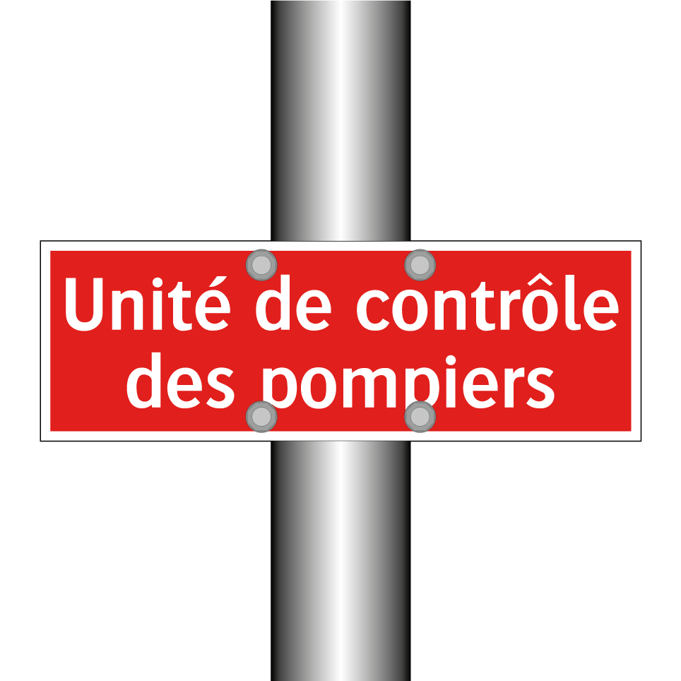 Unité de contrôle des pompiers