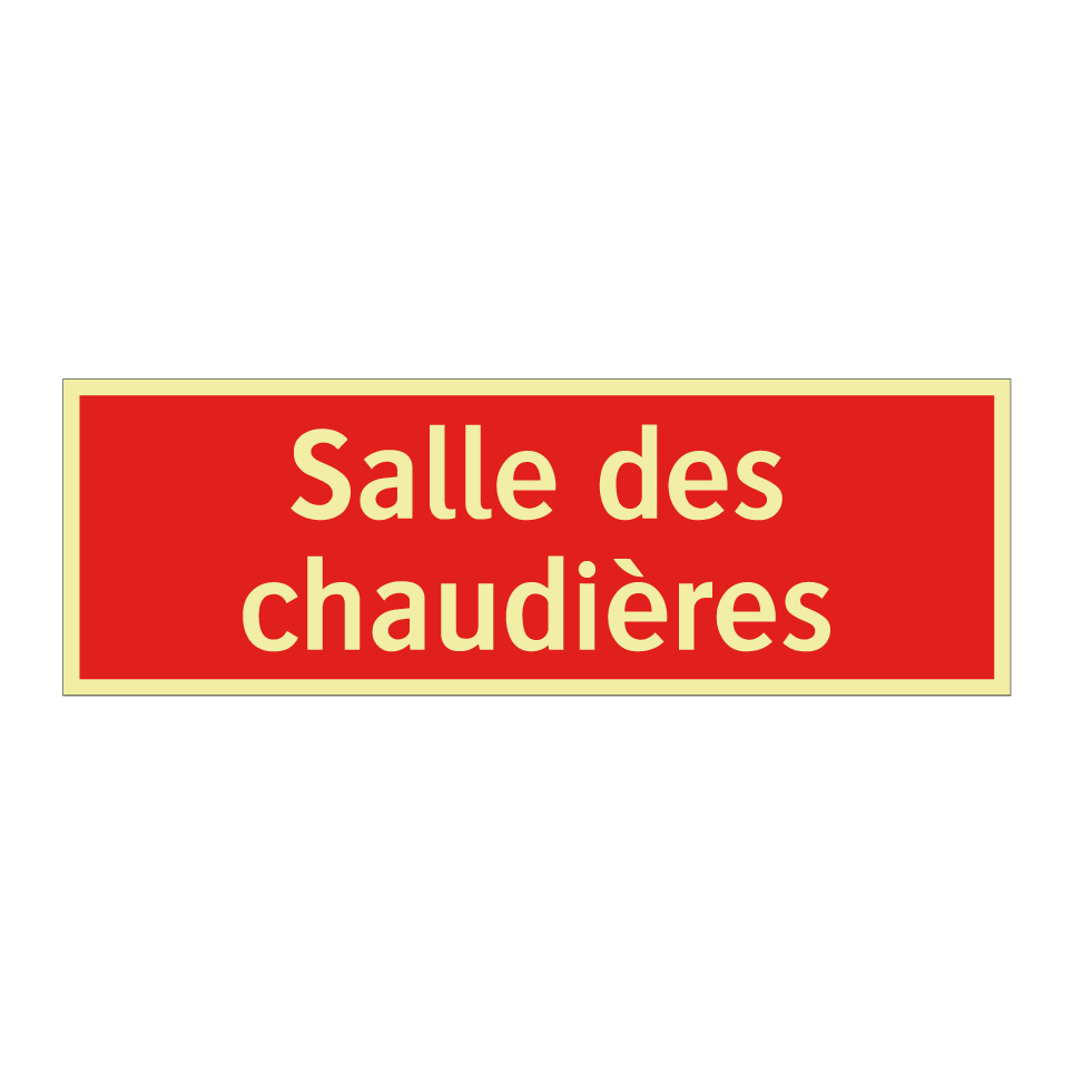 Salle des chaudières