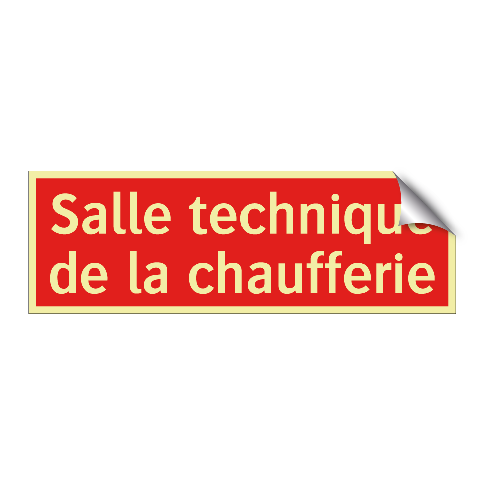 Salle technique de la chaufferie