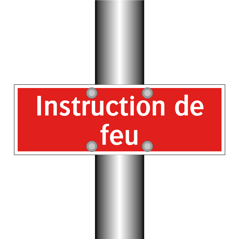 Instruction de feu