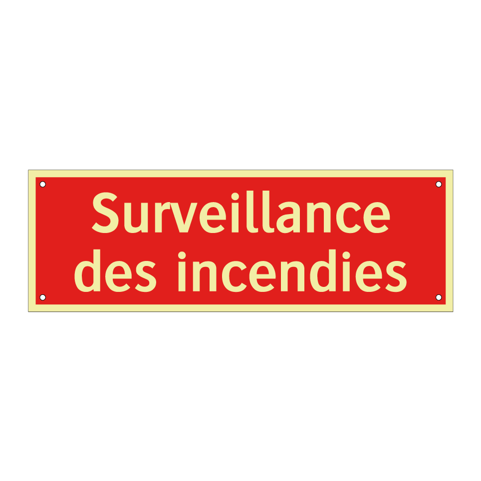Surveillance des incendies