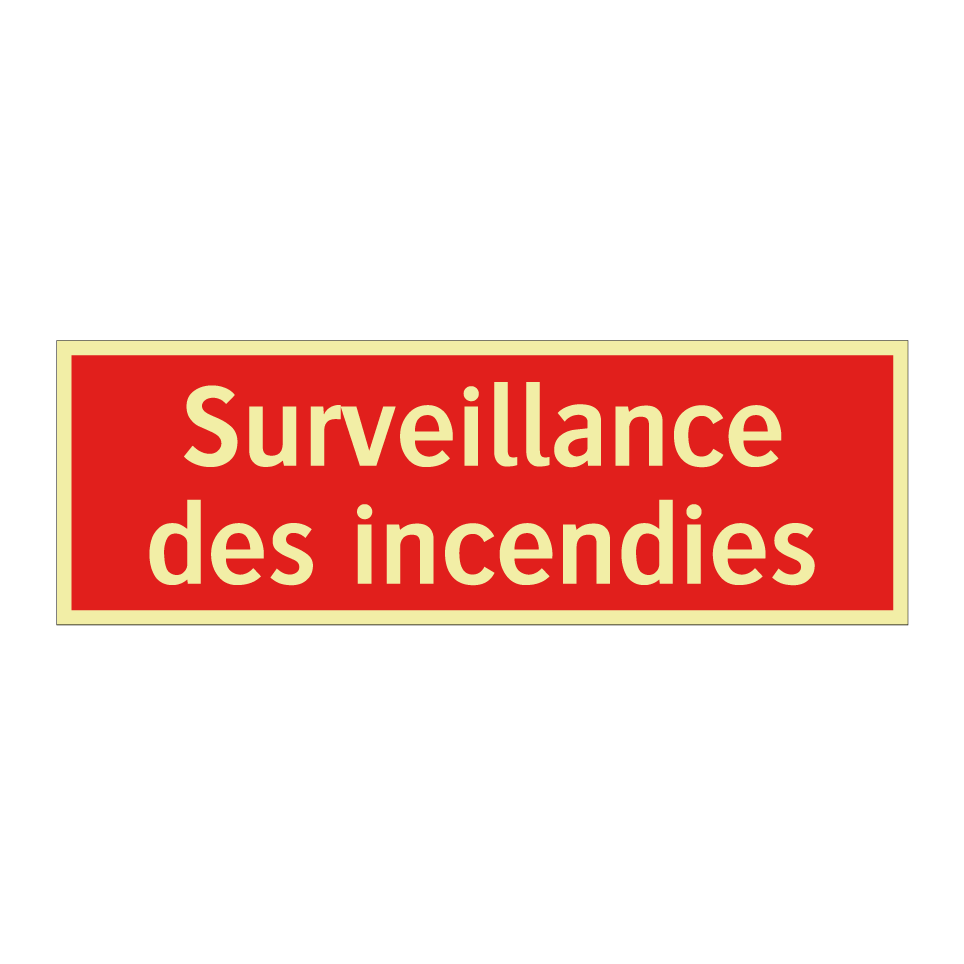 Surveillance des incendies