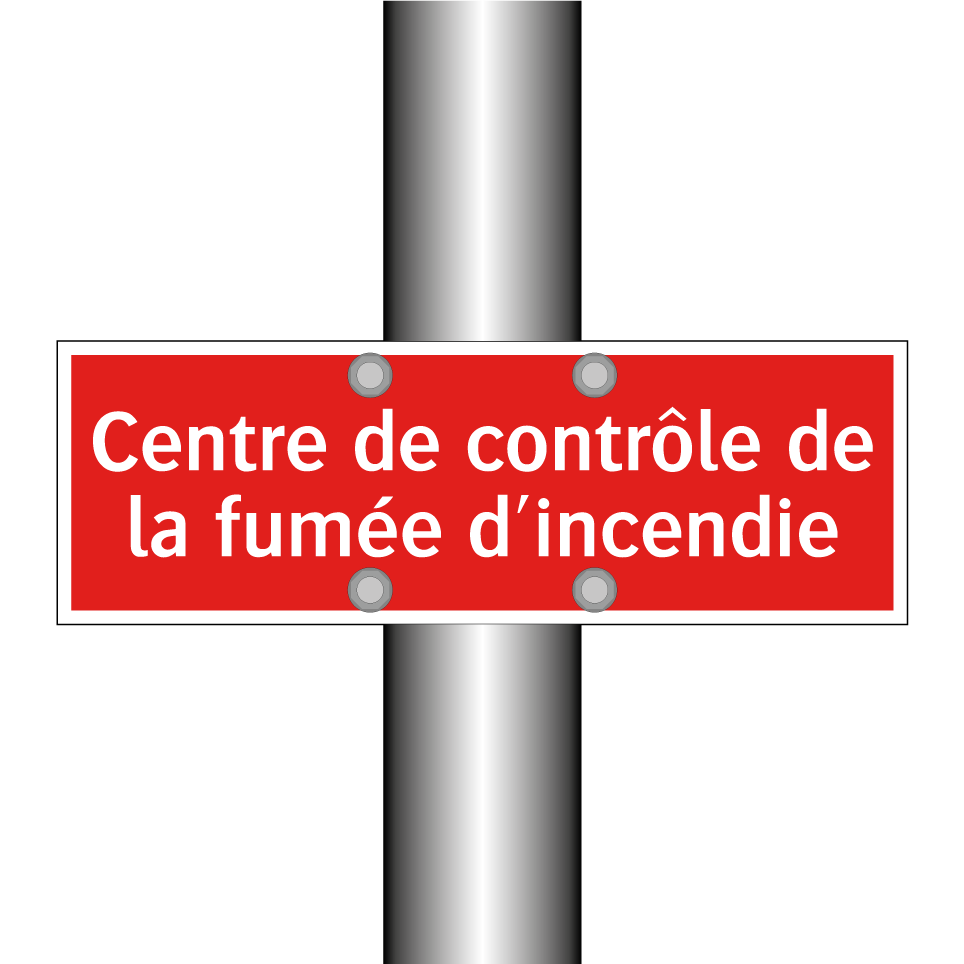 Centre de contrôle de la fumée d'incendie