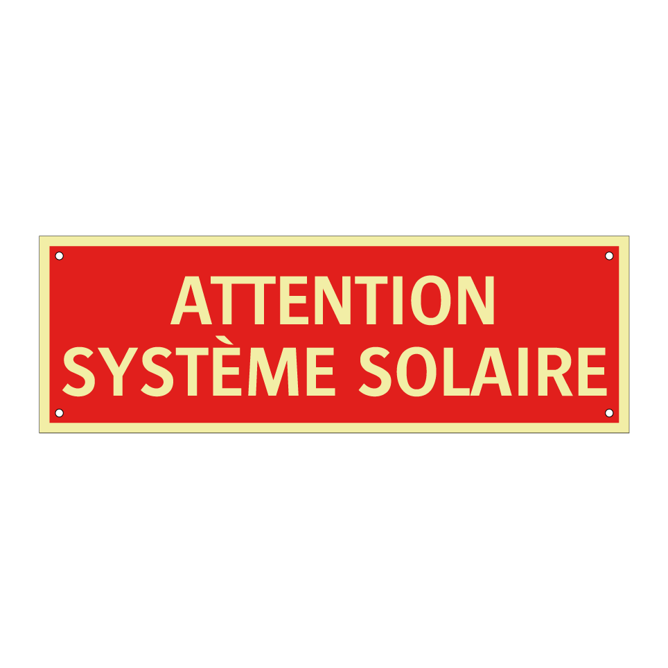 ATTENTION SYSTÈME SOLAIRE
