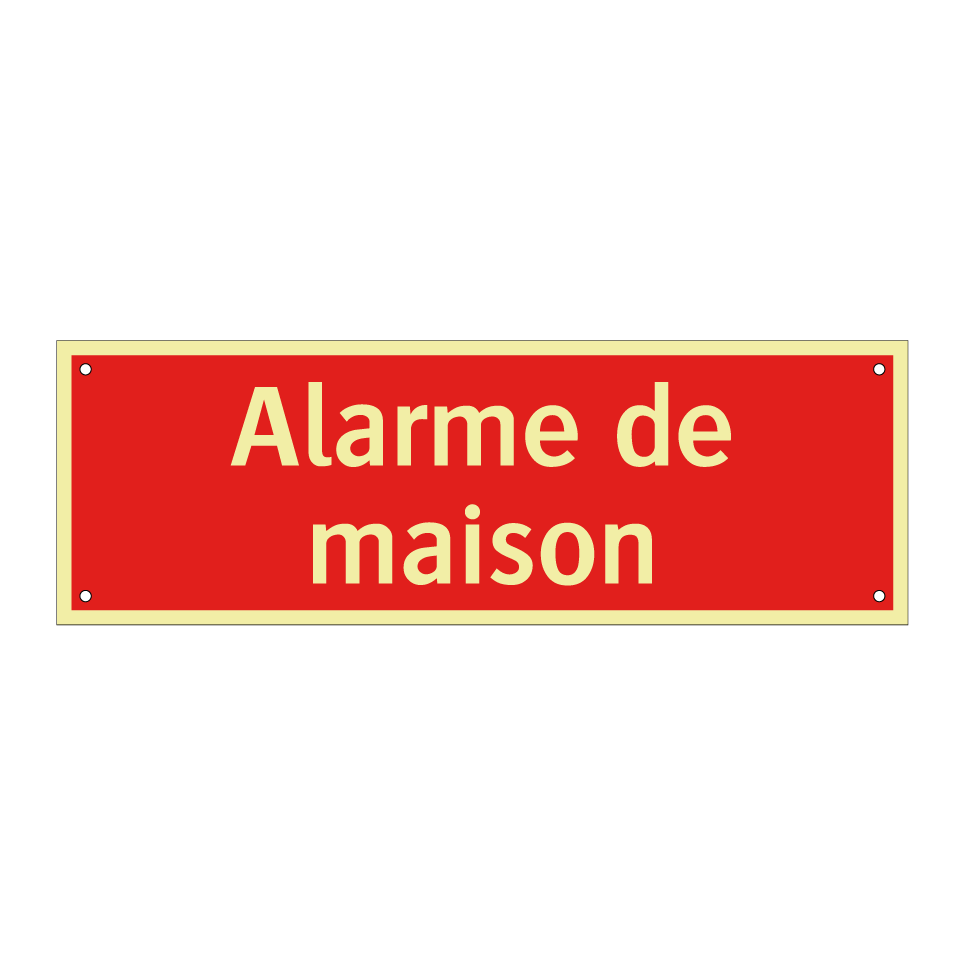 Alarme de maison