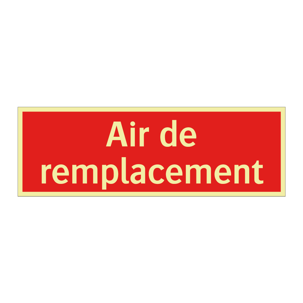 Air de remplacement