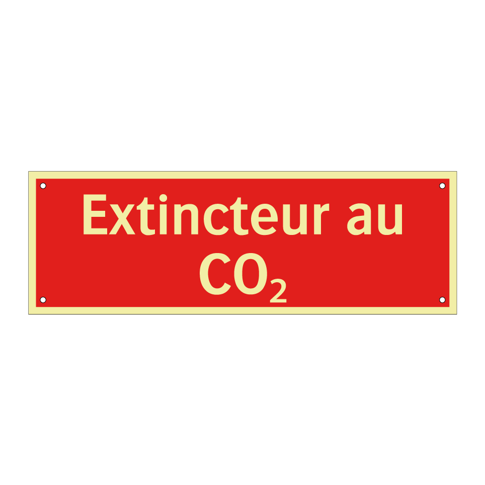 Extincteur au CO₂