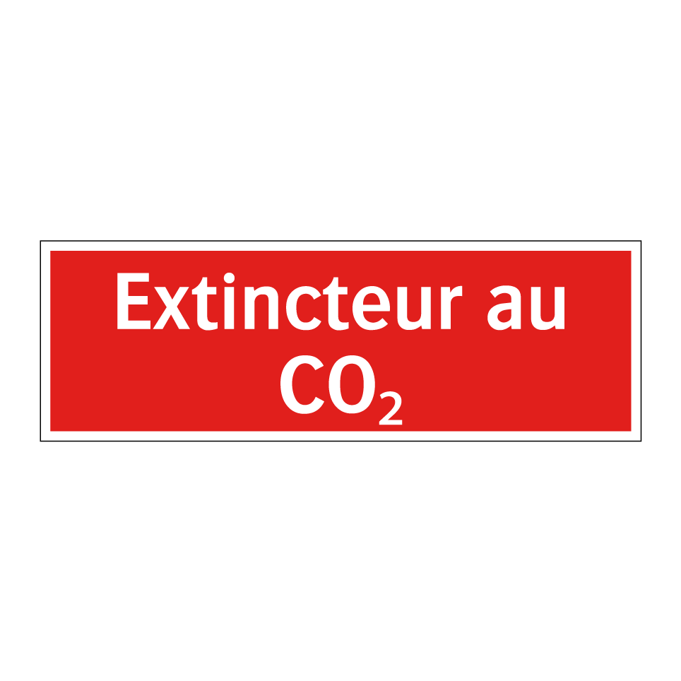 Extincteur au CO₂
