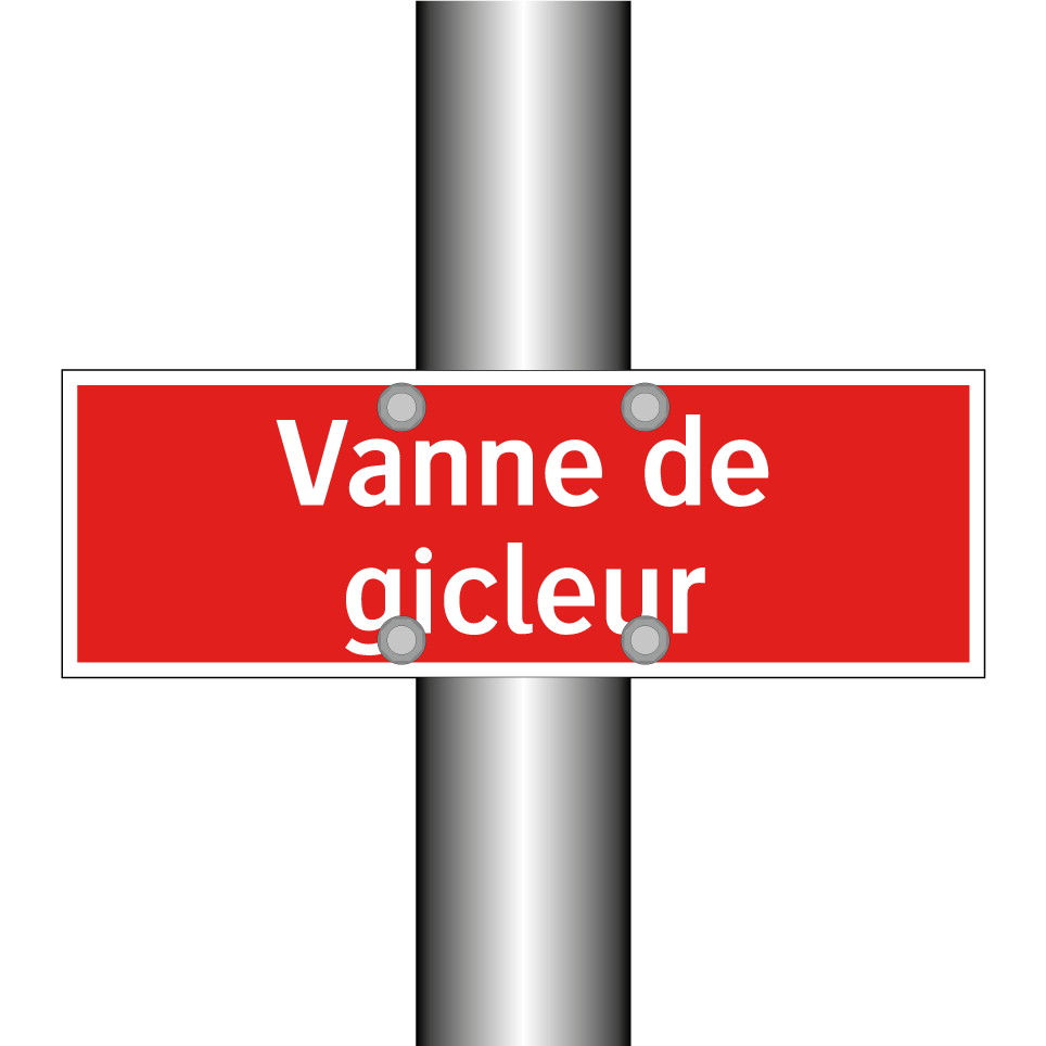 Vanne de gicleur