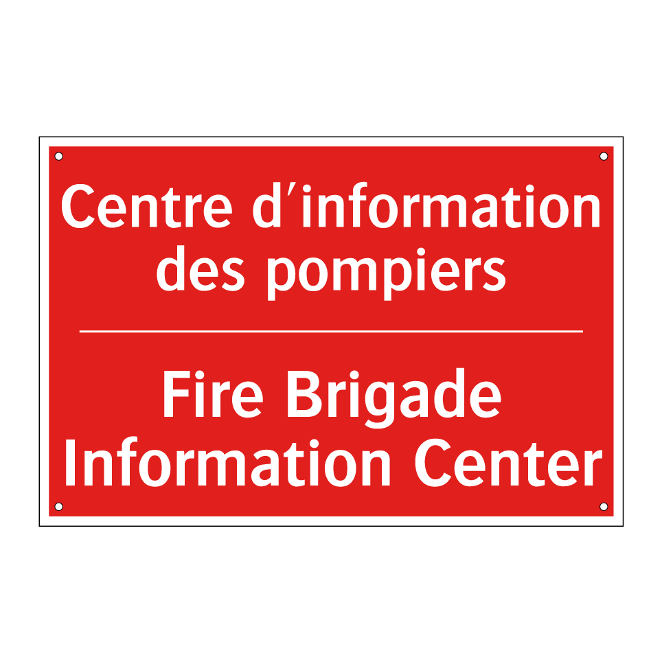 Centre d'information des pompiers /.../ - Fire Brigade Information Center /.../