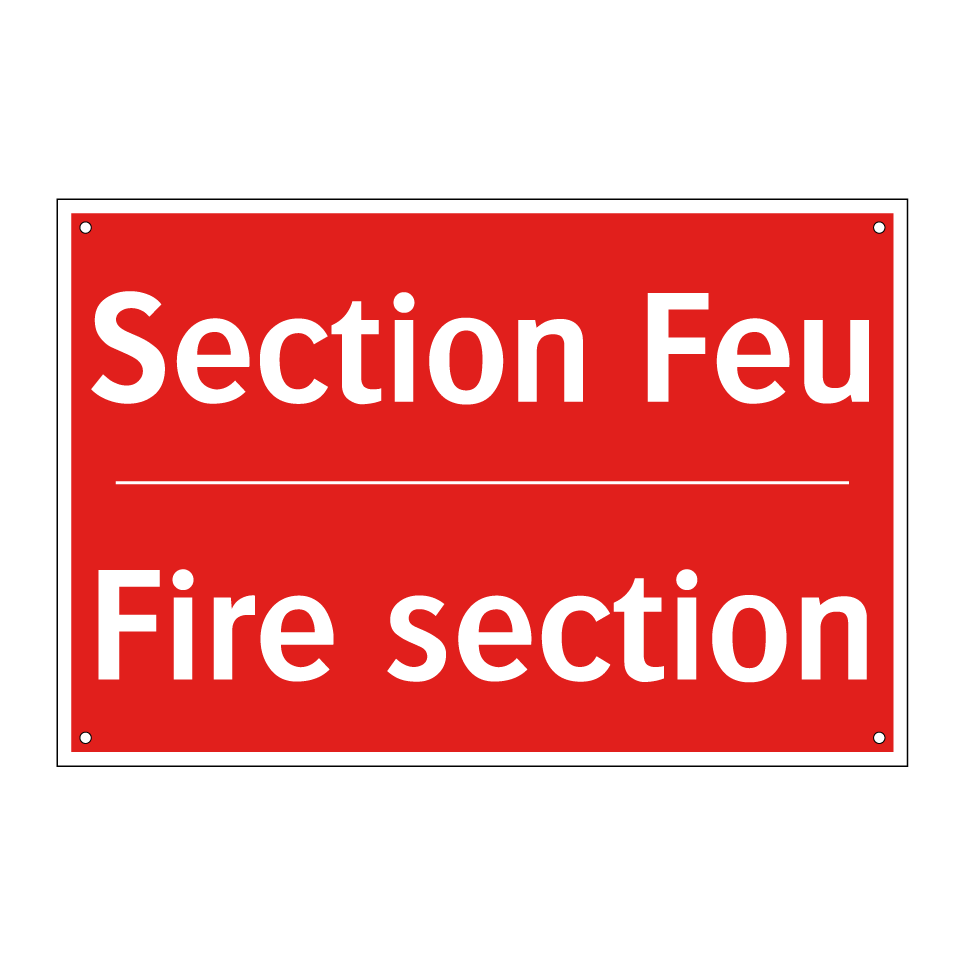 Section Feu - Fire section