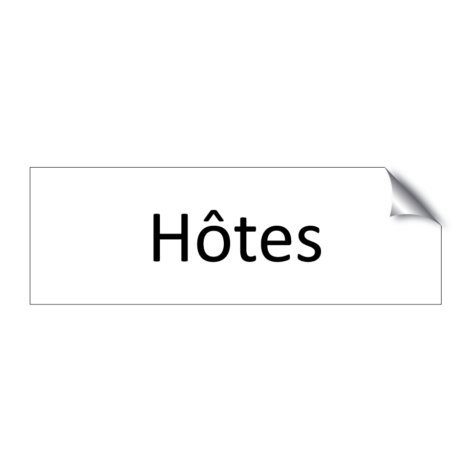 Hôtes & Hôtes & Hôtes