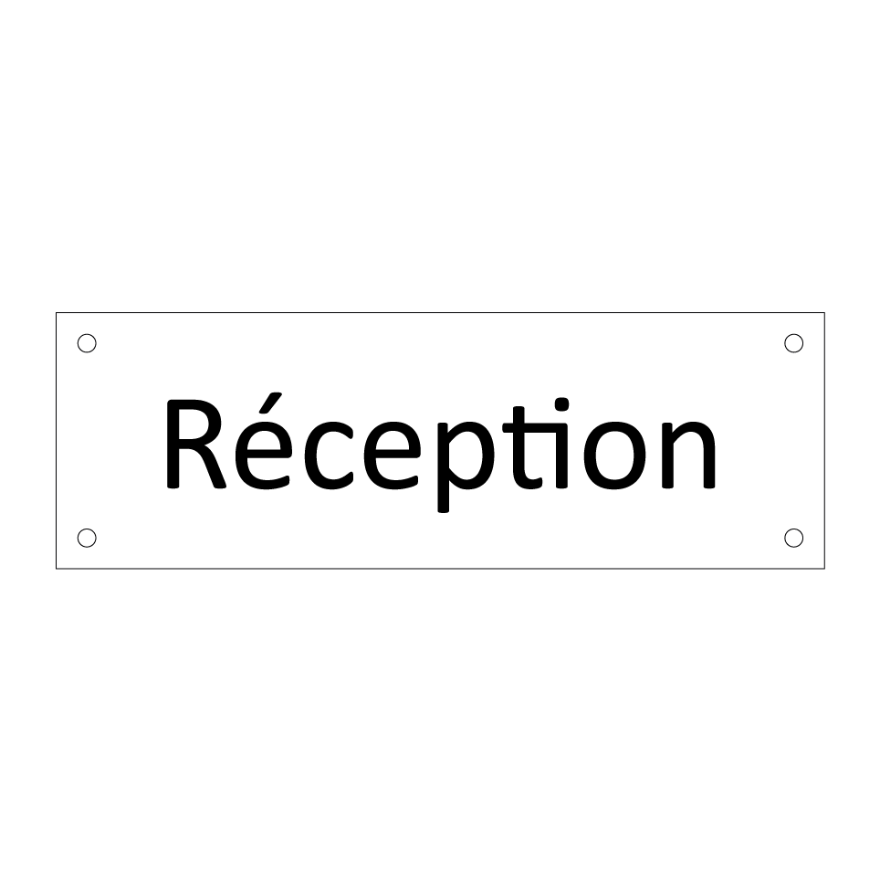 Réception & Réception & Réception