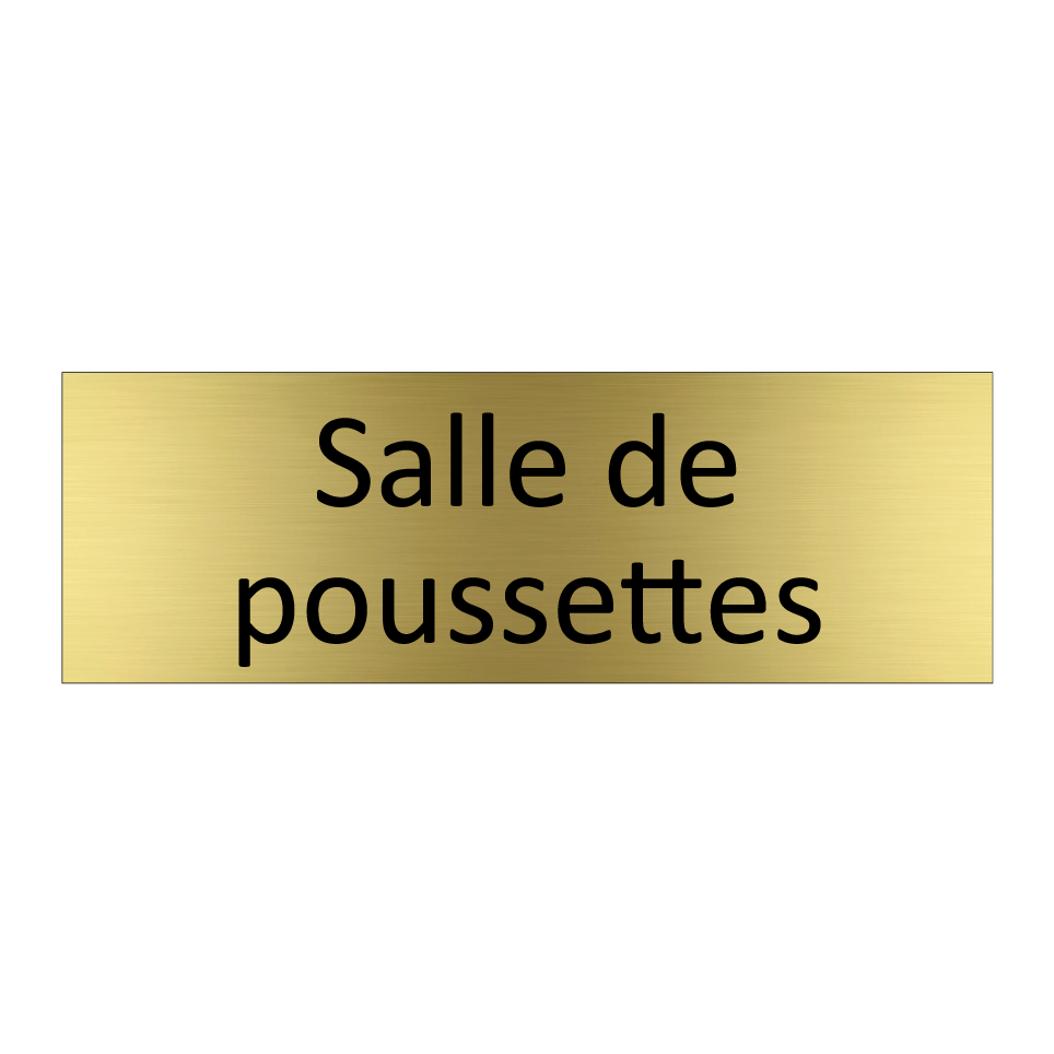 Salle de poussettes