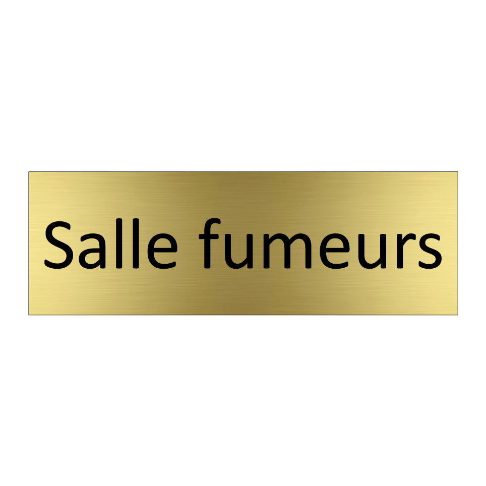Salle fumeurs