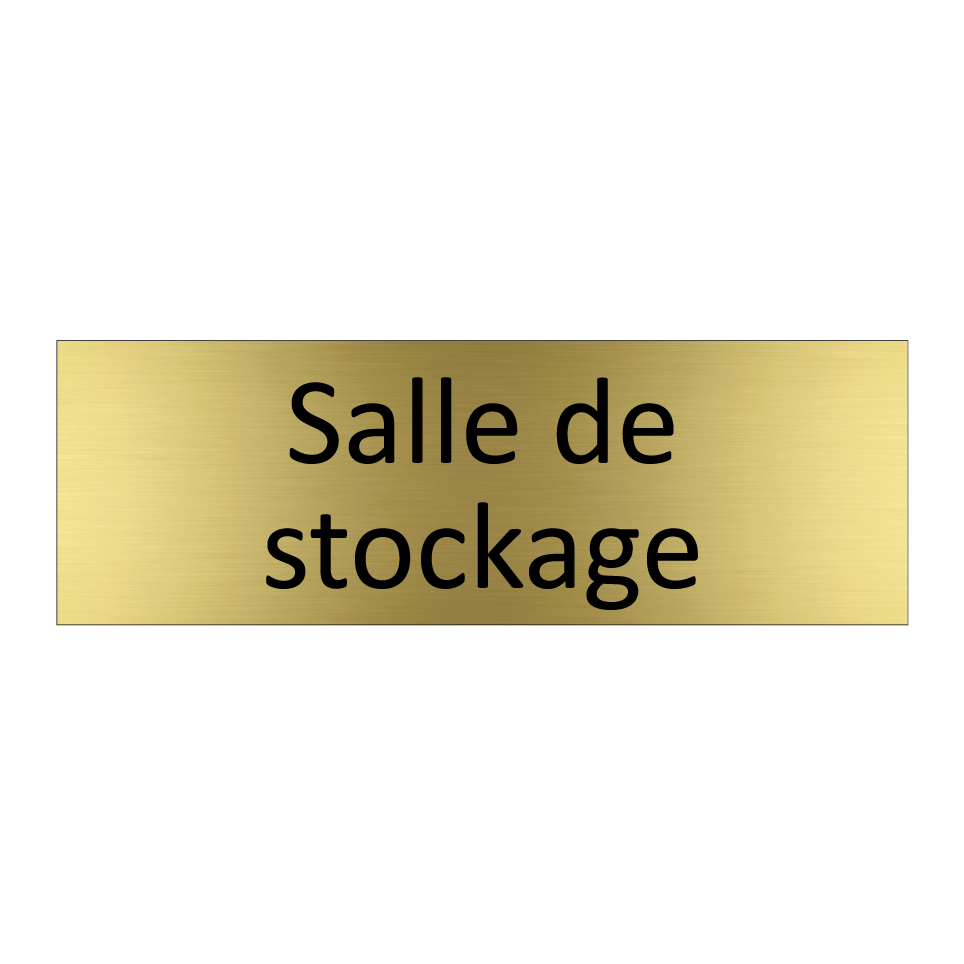 Salle de stockage