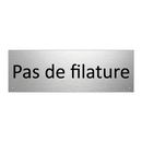 Pas de filature