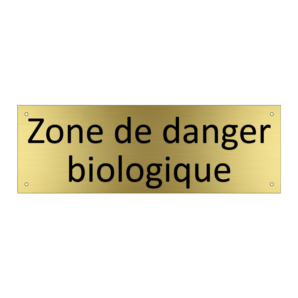 Zone de danger biologique