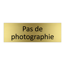 Pas de photographie