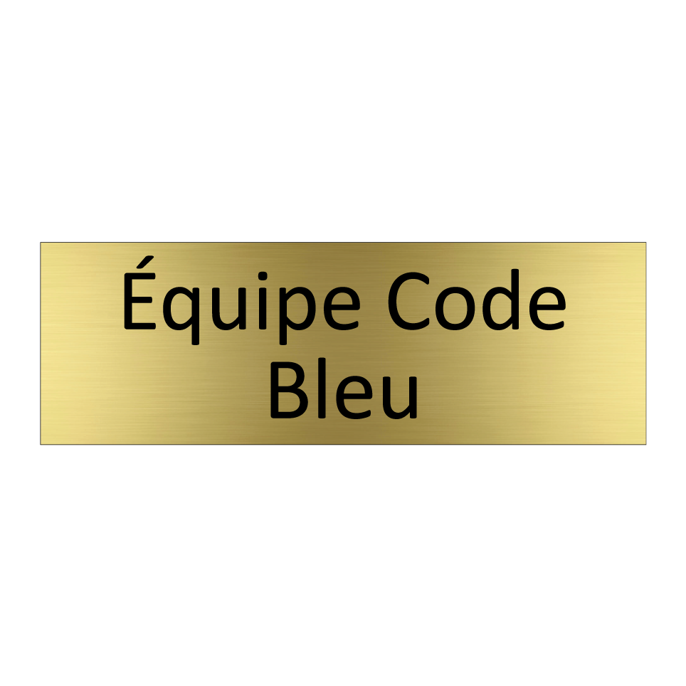 Équipe Code Bleu